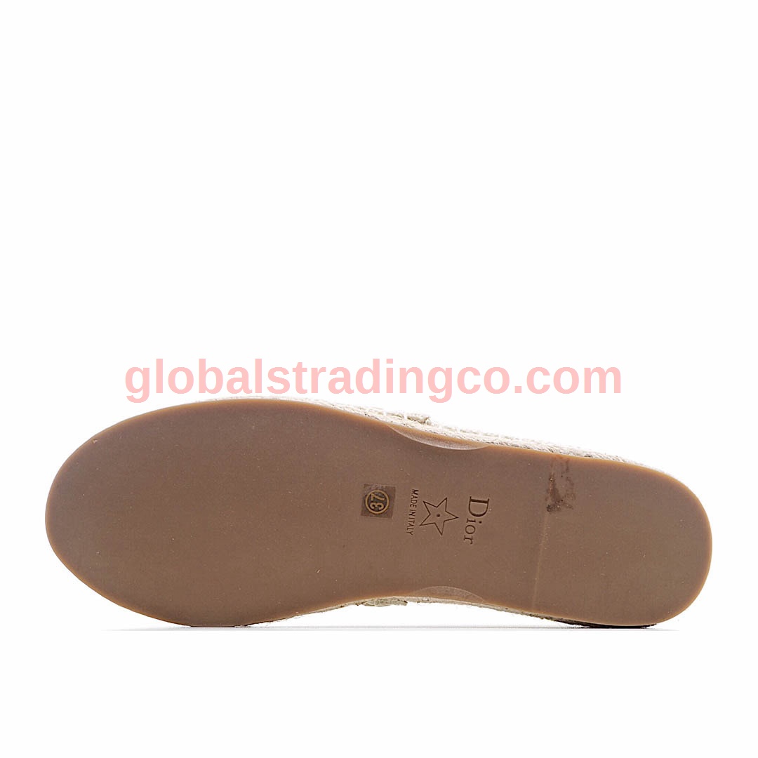 Dior Granville 20ss Fisherman\'s Half Slippers